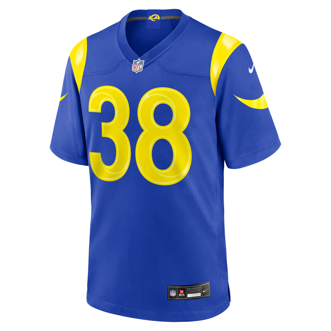 Los Angeles Rams Dan Villari Nike Game Jersey - Royal