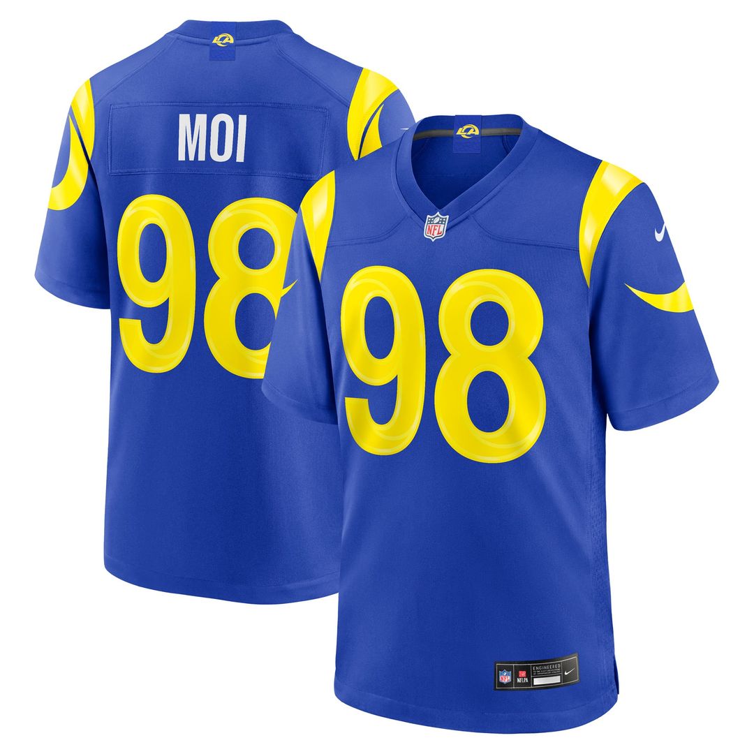 Los Angeles Rams Jaxson Moi Nike Game Jersey - Royal