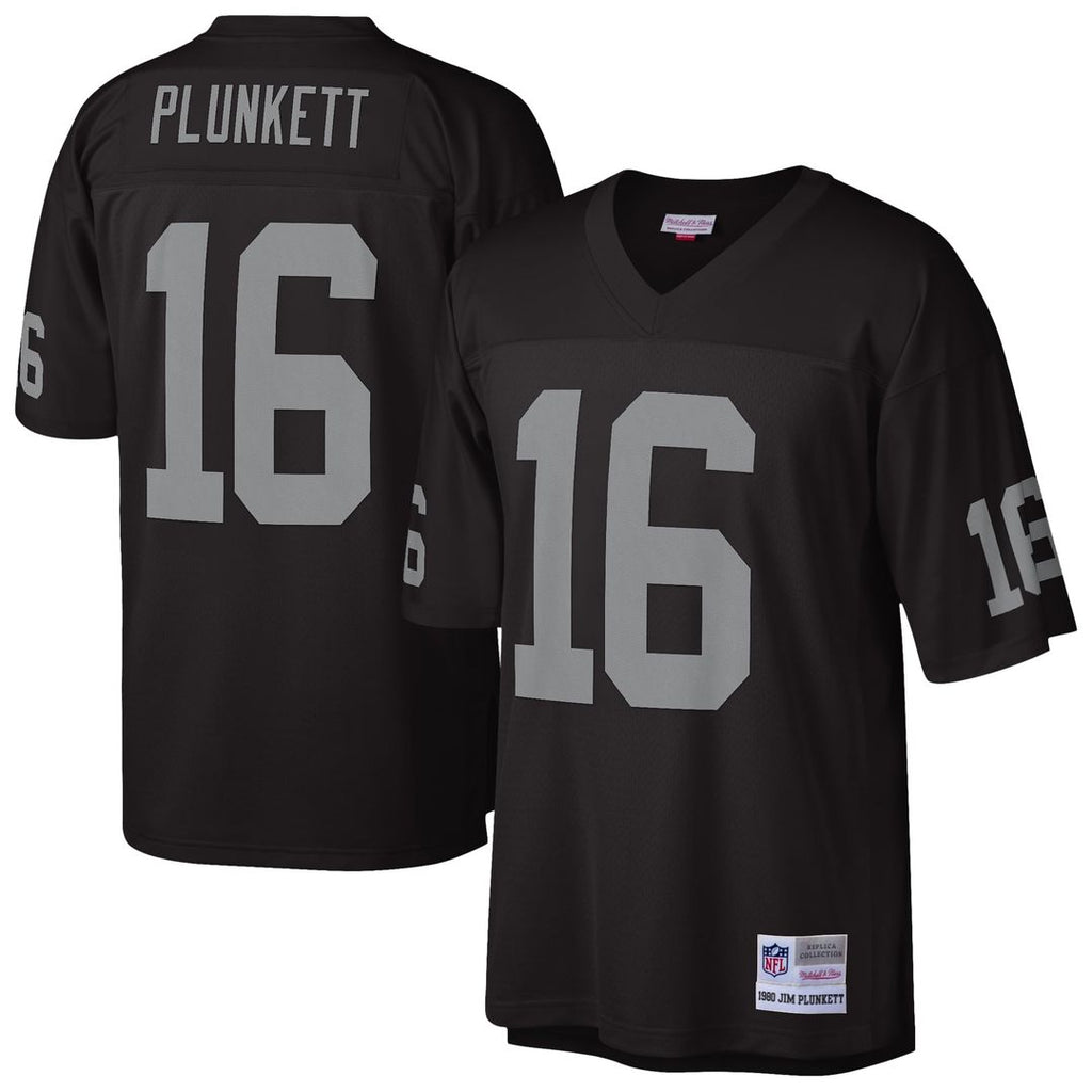 Oakland Raiders Jim Plunkett Mitchell & Ness 1980 Legacy Replica Jersey - Black
