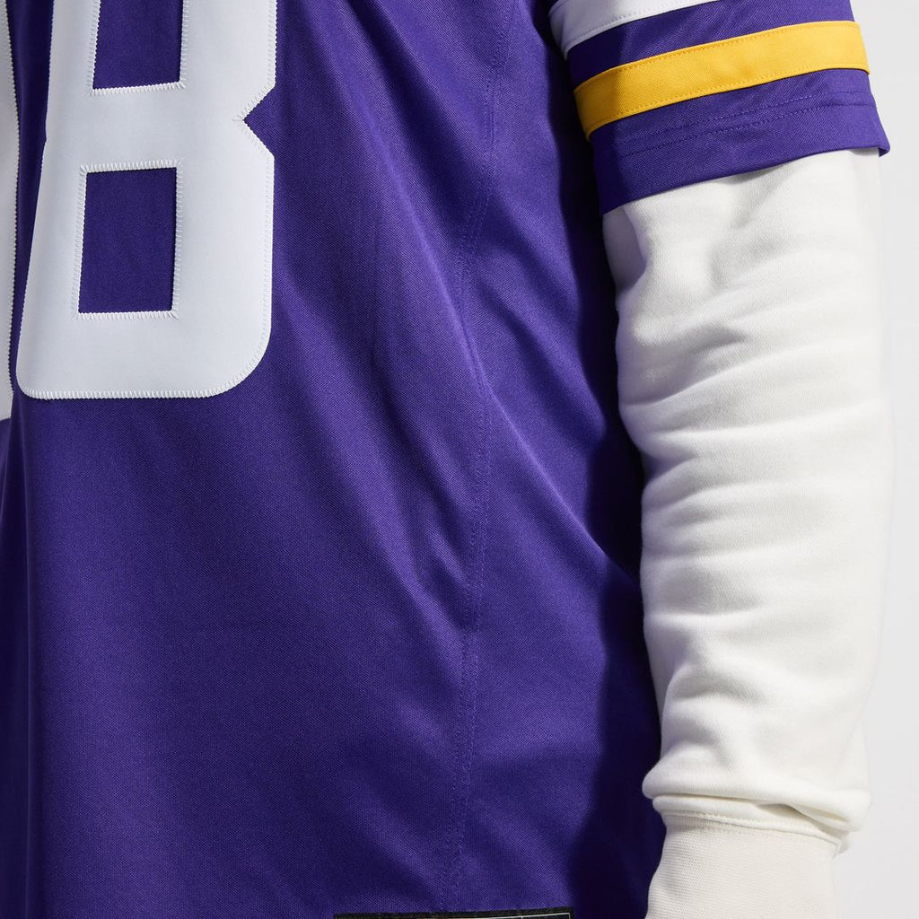 Minnesota Vikings Justin Jefferson Nike Alternate Vapor F.U.S.E. Stitched Limited Jersey - White