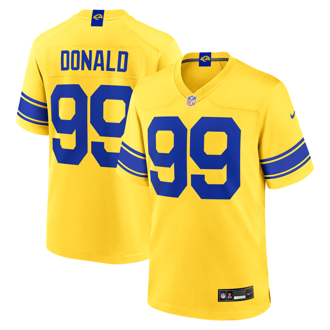 Los Angeles Rams Aaron Donald Nike Game Jersey - White