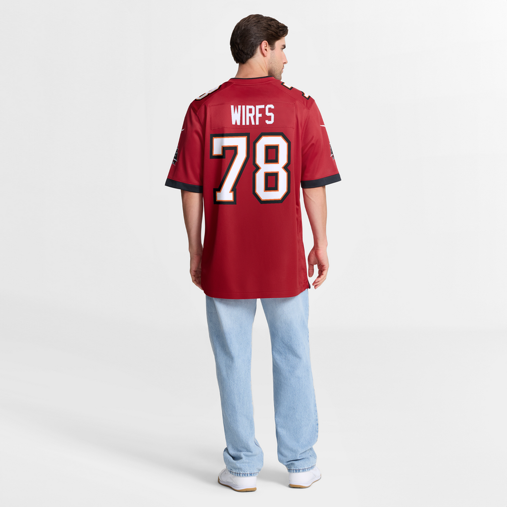 Tampa Bay Buccaneers Tristan Wirfs Nike Game Jersey - Red