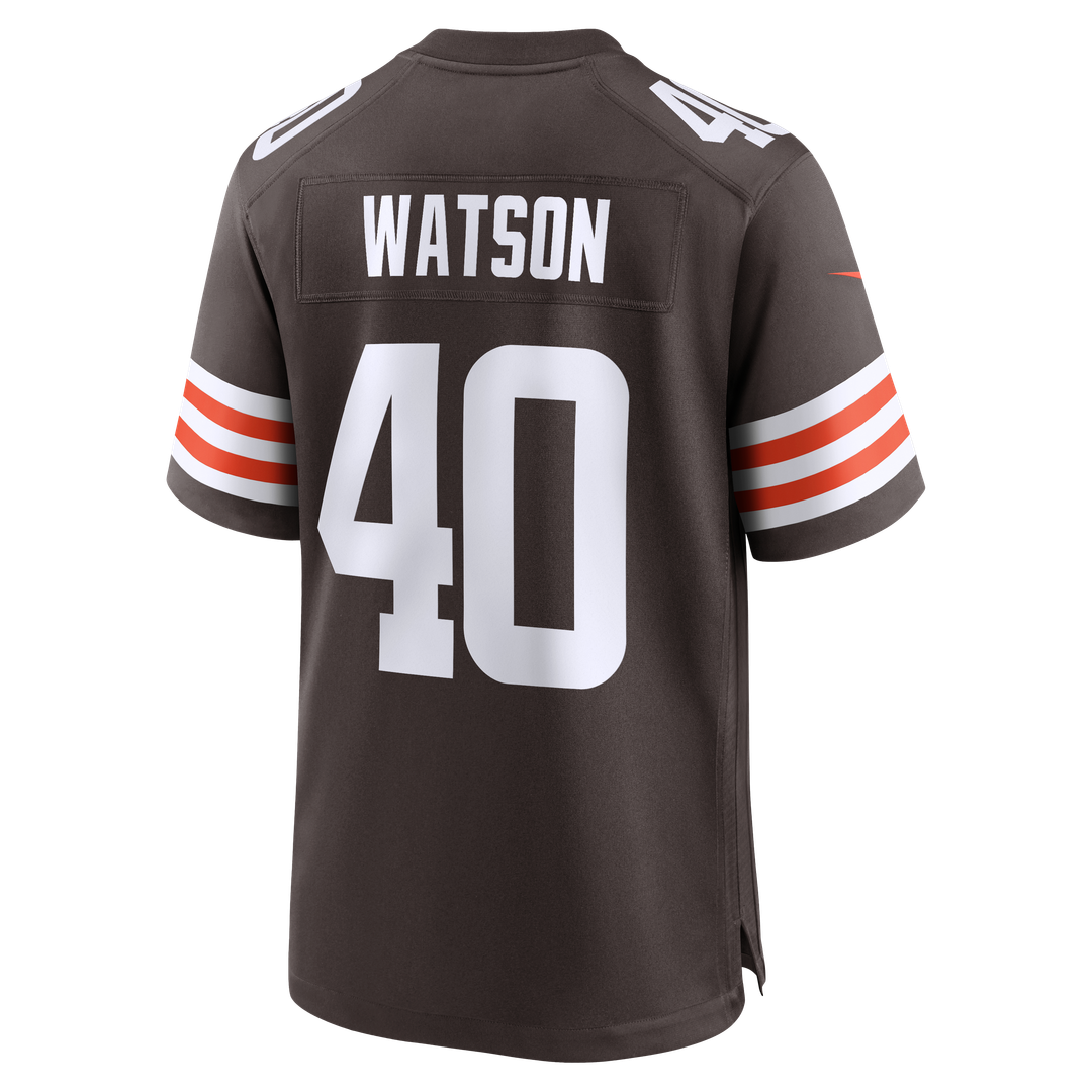 Cleveland Browns Nathaniel Watson Nike Team Game Jersey - Brown