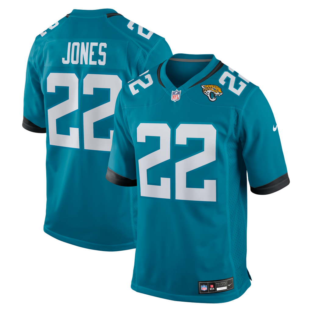 Jacksonville Jaguars Jarrian Jones Nike Team Game Jersey - Teal
