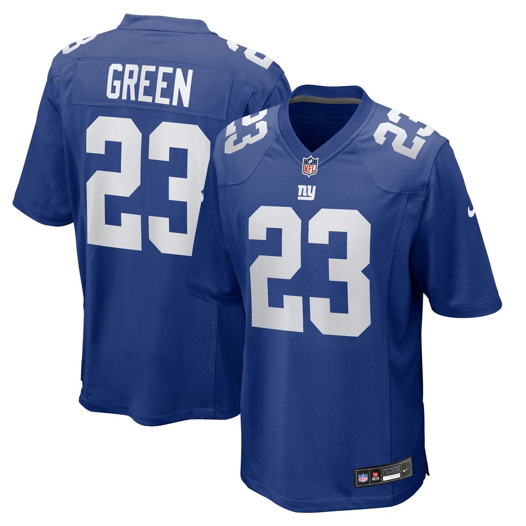 New York Giants Art Green Nike Team Game Jersey - Royal