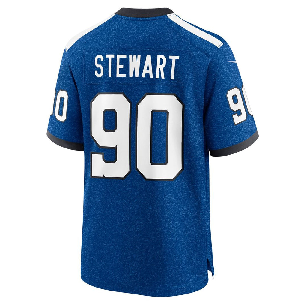 Indianapolis Colts Grover Stewart Nike Alternate Game Jersey - Blue