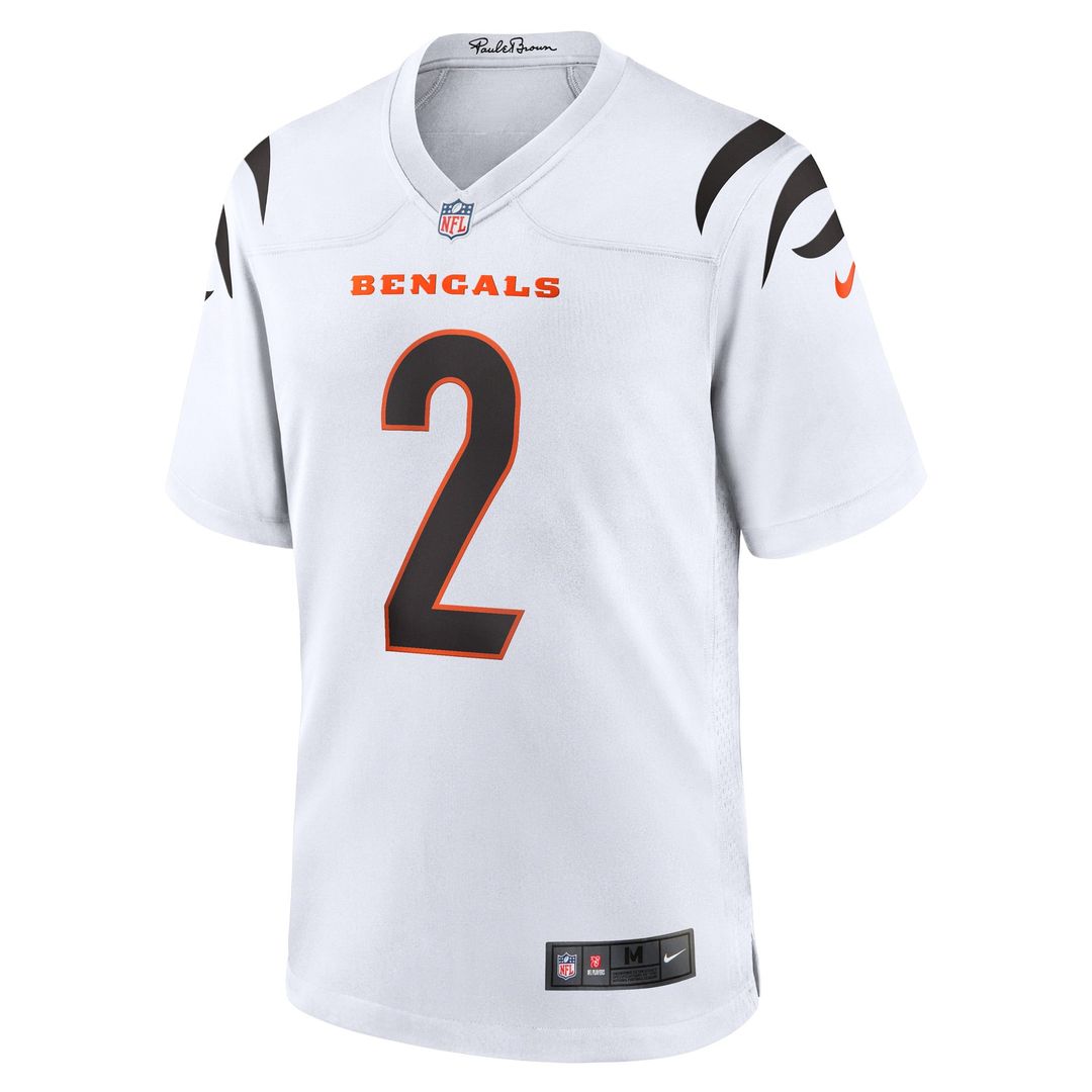 Cincinnati Bengals Evan McPherson Nike Game Player Jersey - White