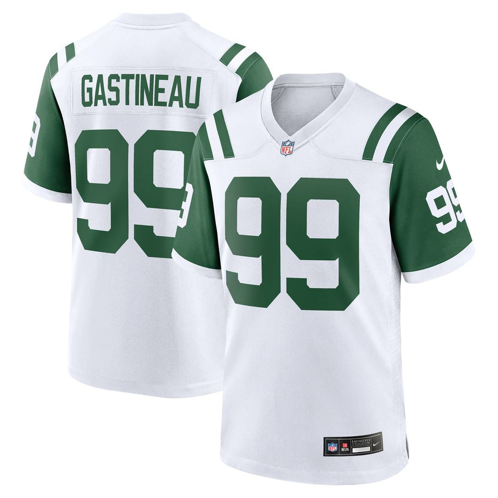 New York Jets Mark Gastineau Nike Retired Player Alternate Game Jersey - White