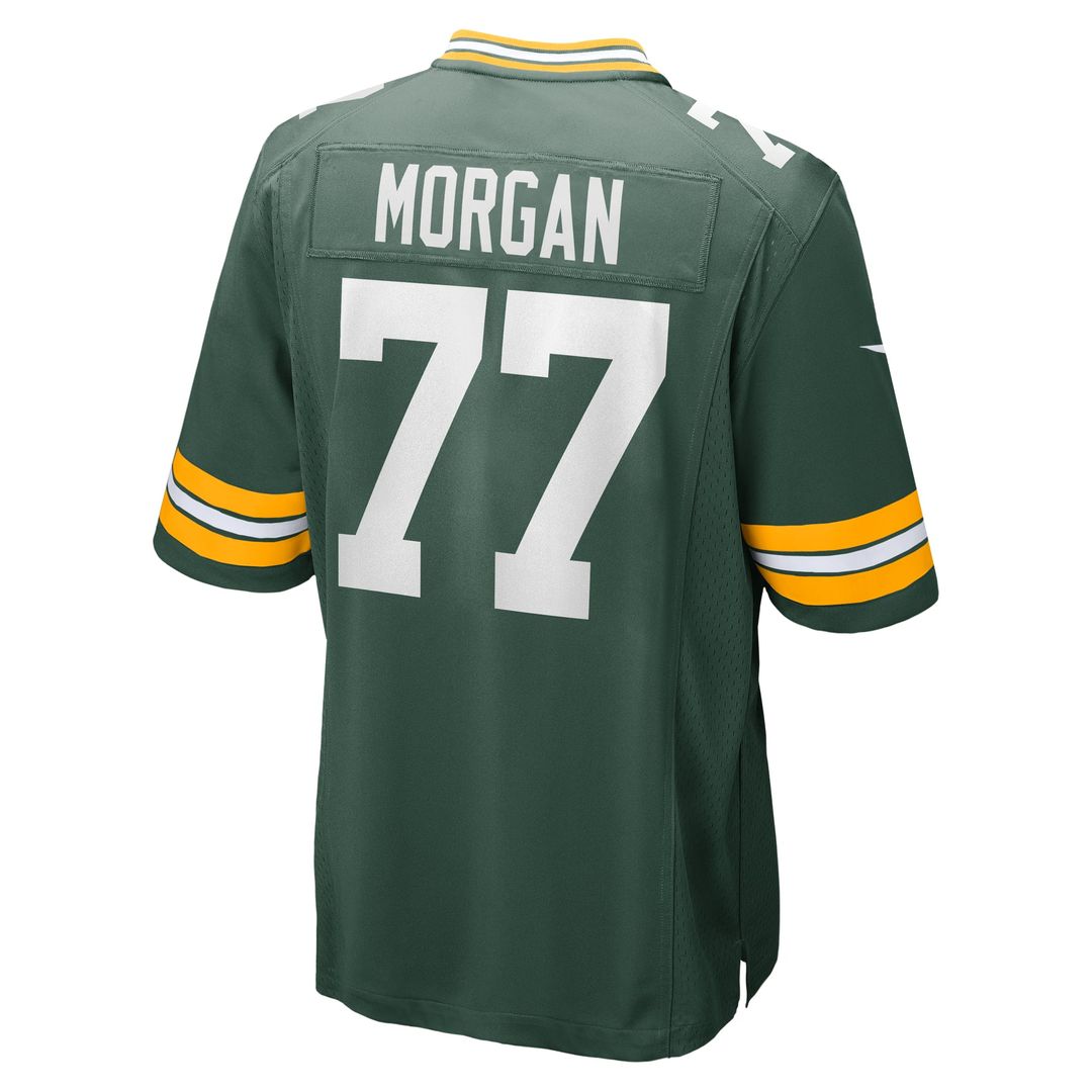 Green Bay Packers Jordan Morgan Nike Player Game Jersey - Green