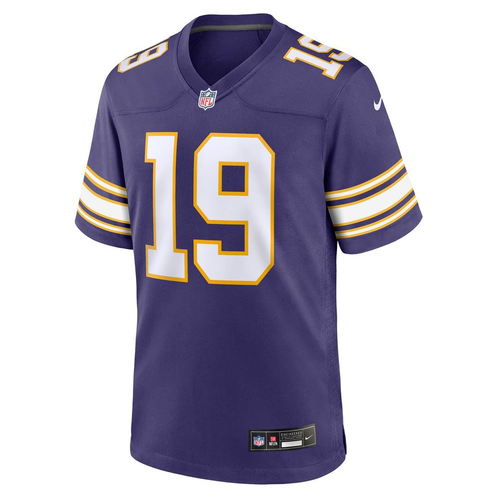 Minnesota Vikings Adam Thielen Nike Alternate Game Player Jersey - Purple