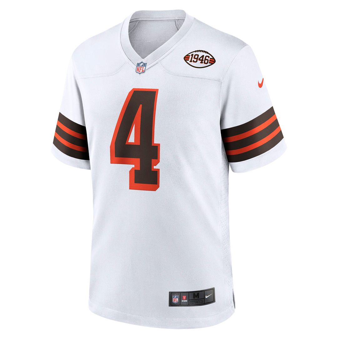Cleveland Browns Deshaun Watson Nike Alternate Game Jersey - White