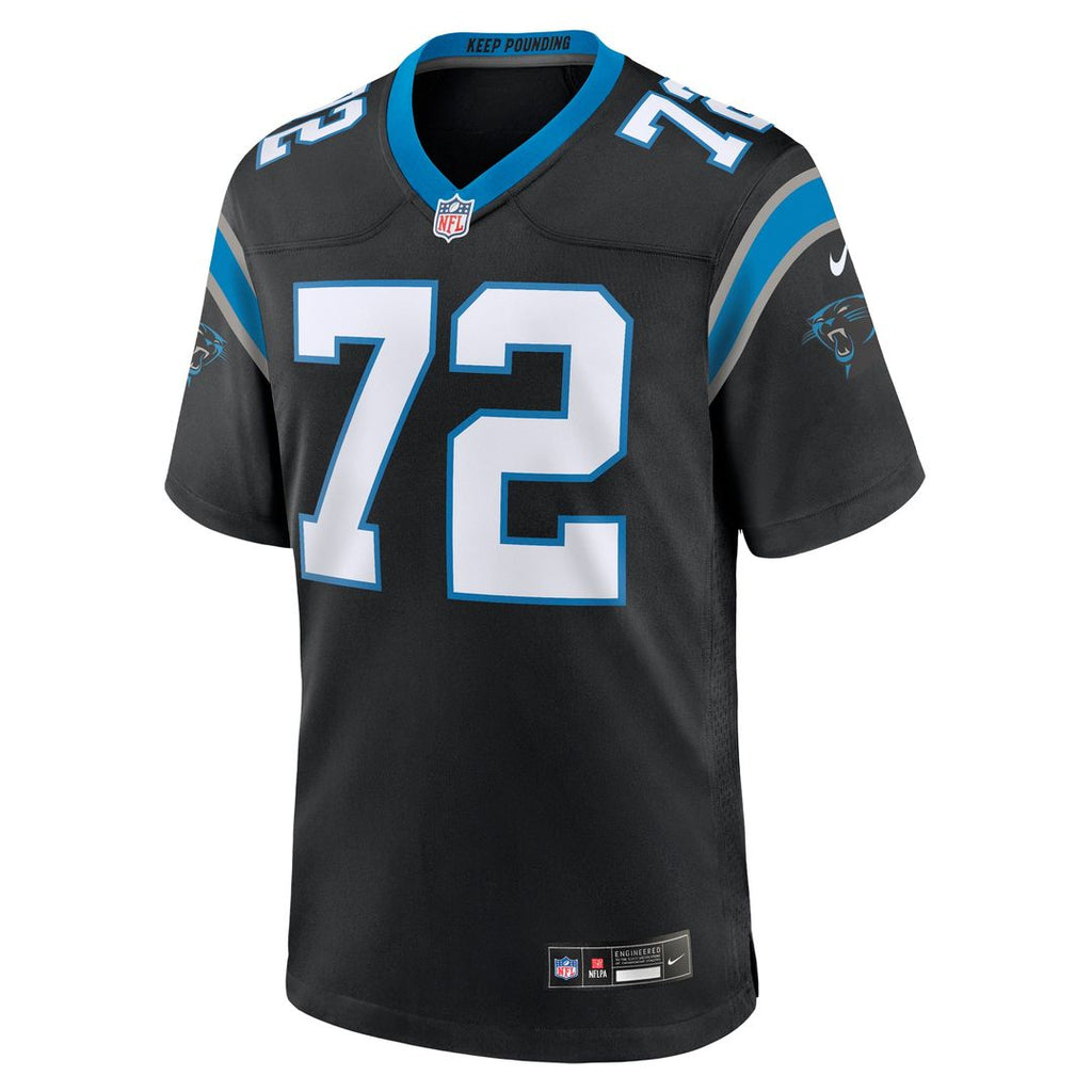 Carolina Panthers Taylor Moton Nike Team Game Jersey - Black