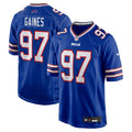 Buffalo Bills Greg Gaines Nike Team Game Jersey - Royal