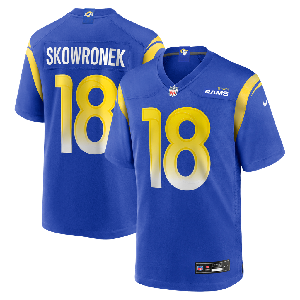 Los Angeles Rams Ben Skowronek Nike Game Jersey - Royal