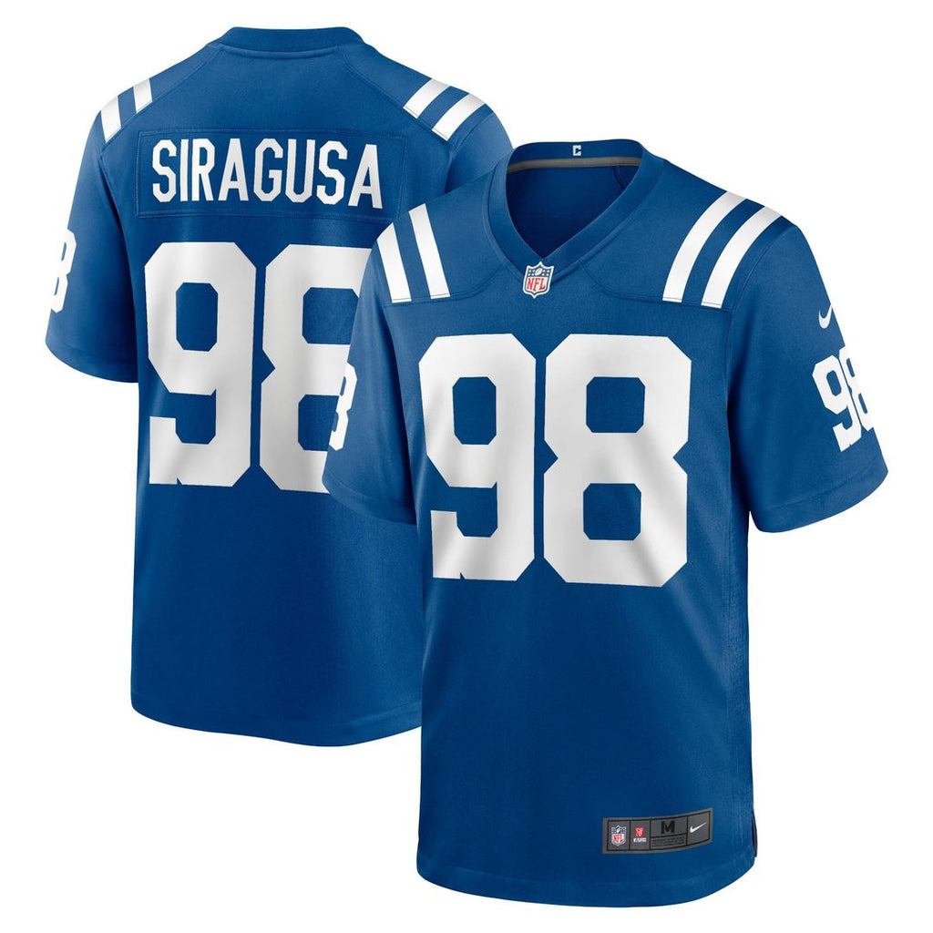 Indianapolis Colts Tony Siragusa Nike Retired Player Alternate Game Jersey - Blue
