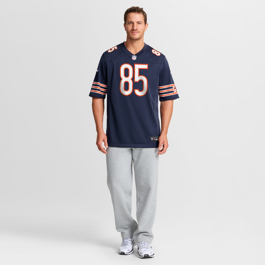 Chicago Bears Cole Kmet Nike Player Game Jersey - Navy