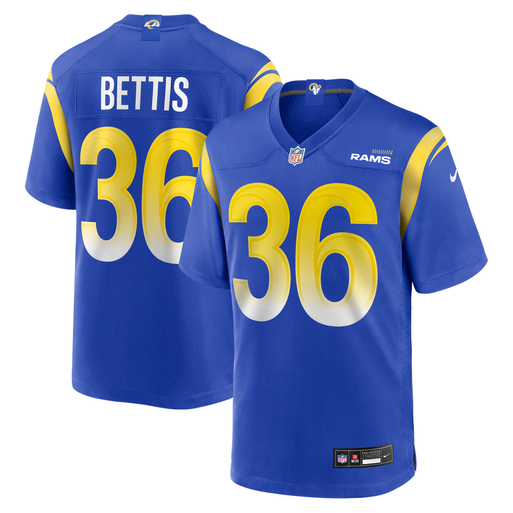 Los Angeles Rams Jerome Bettis Nike Game Retired Player Jersey - Royal