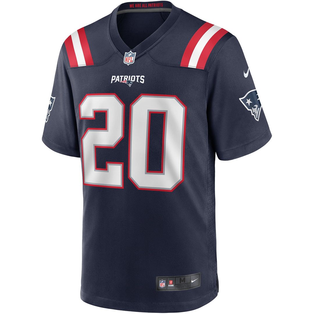 New England Patriots Gino Cappelletti Nike Game Retired Player Jersey - Navy