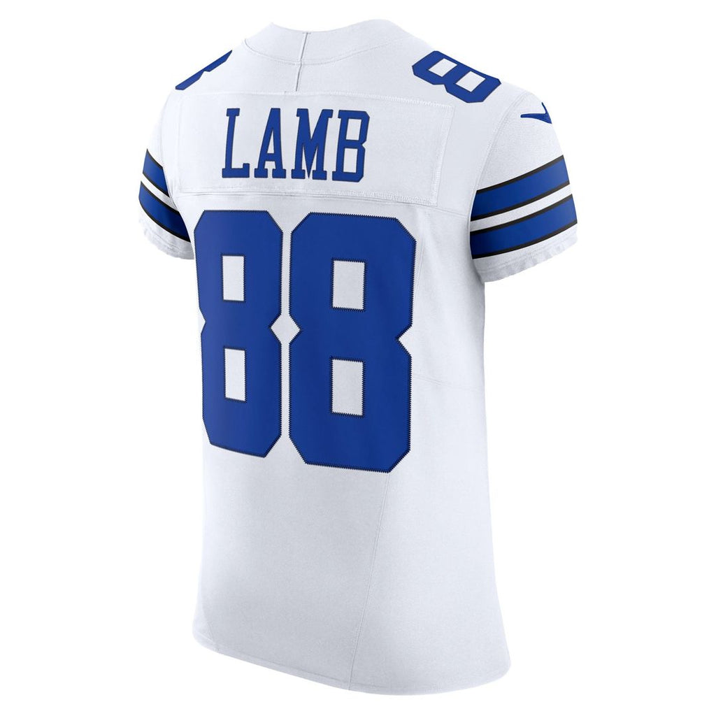 Dallas Cowboys CeeDee Lamb Nike Vapor F.U.S.E. Elite Jersey - White