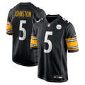 Pittsburgh Steelers Cameron Johnston Nike Game Jersey - Black