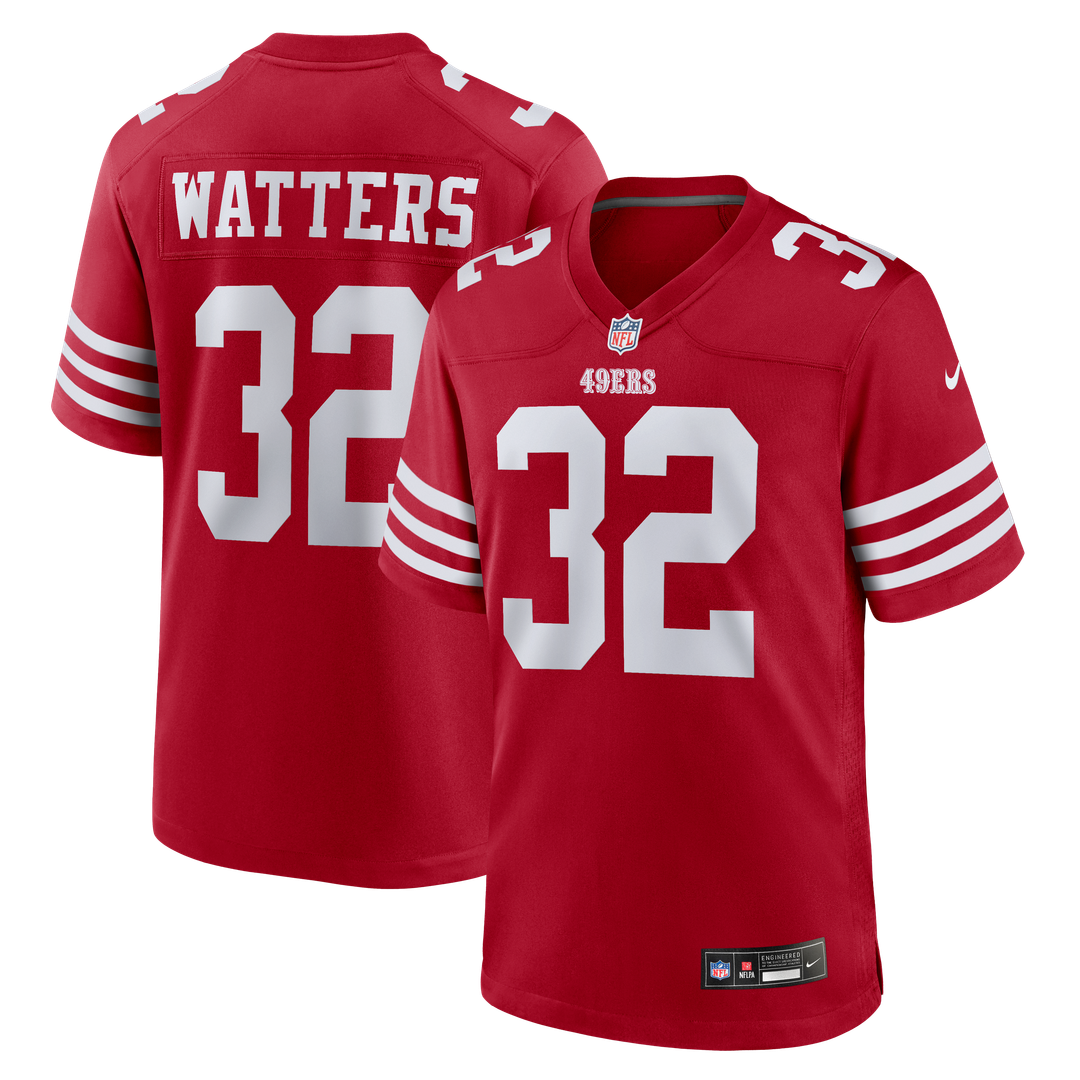 San Francisco 49ers Ricky Watters Nike Retired Player Game Jersey - Scarlet