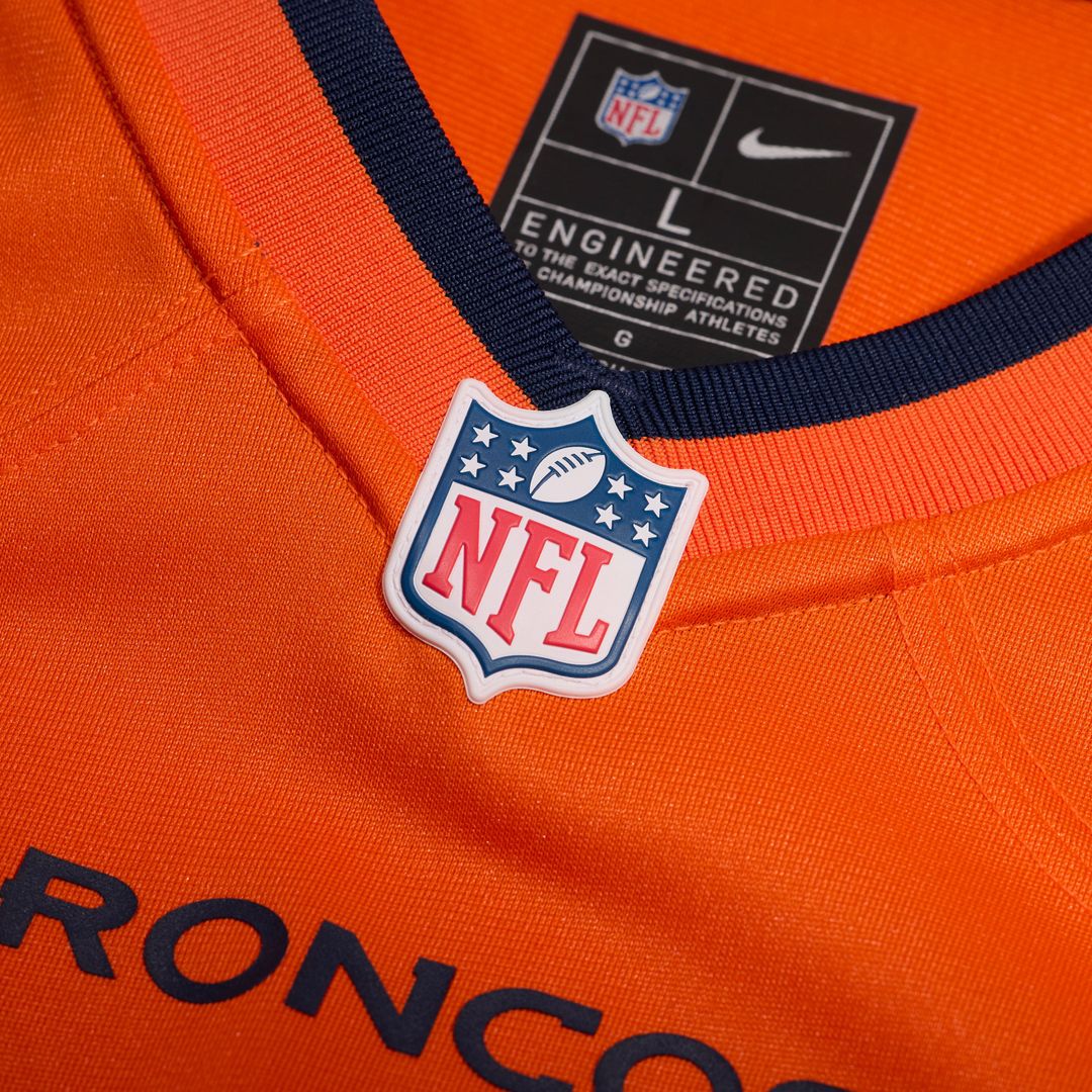 Denver Broncos Tyler Onyedim Nike Game Jersey - Orange