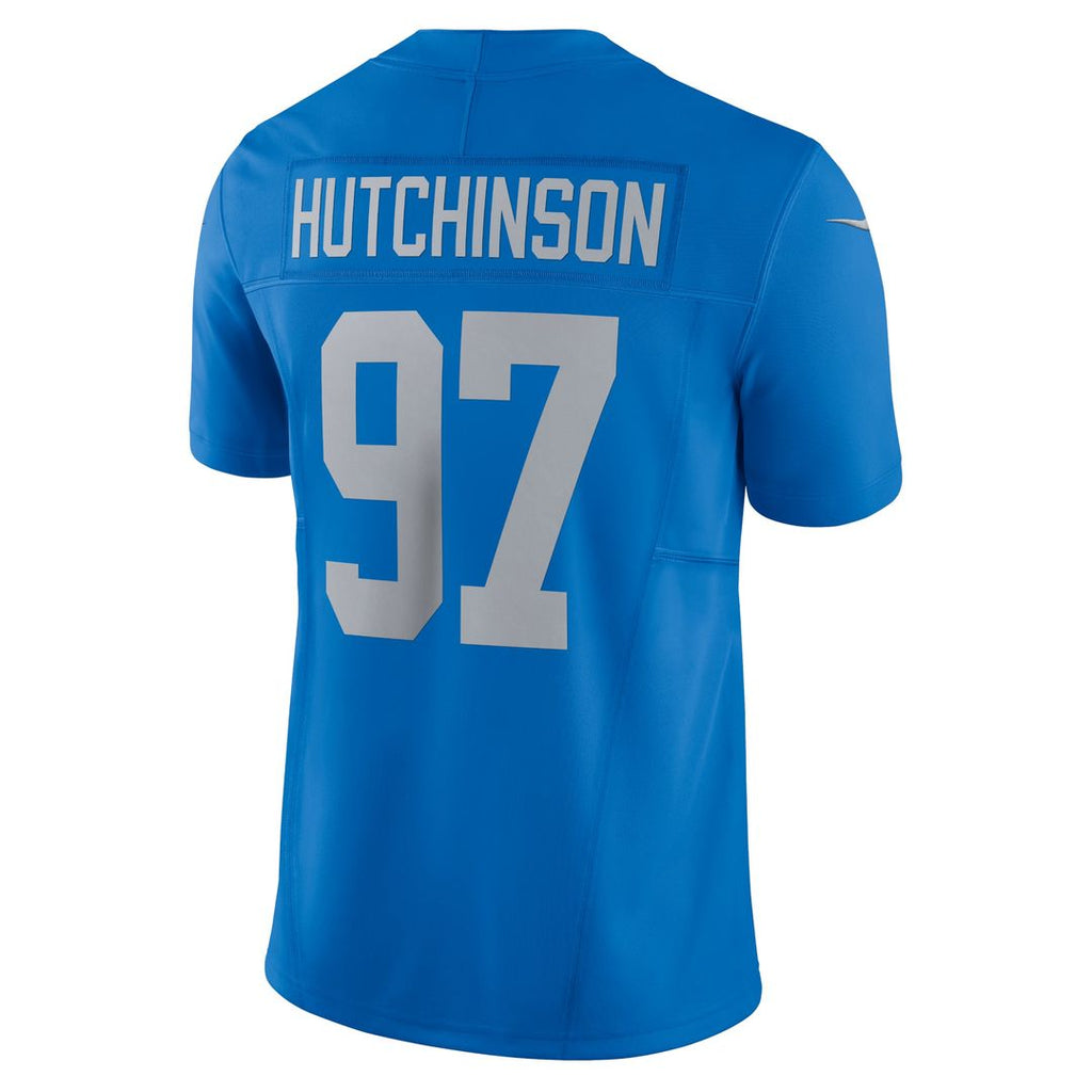 Detroit Lions Aidan Hutchinson Nike Vapor F.U.S.E. Alternate Limited Jersey - Blue