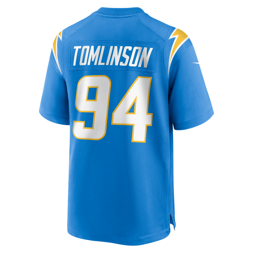 Los Angeles Chargers Dalvin Tomlinson Nike Team Game Jersey - Powder Blue
