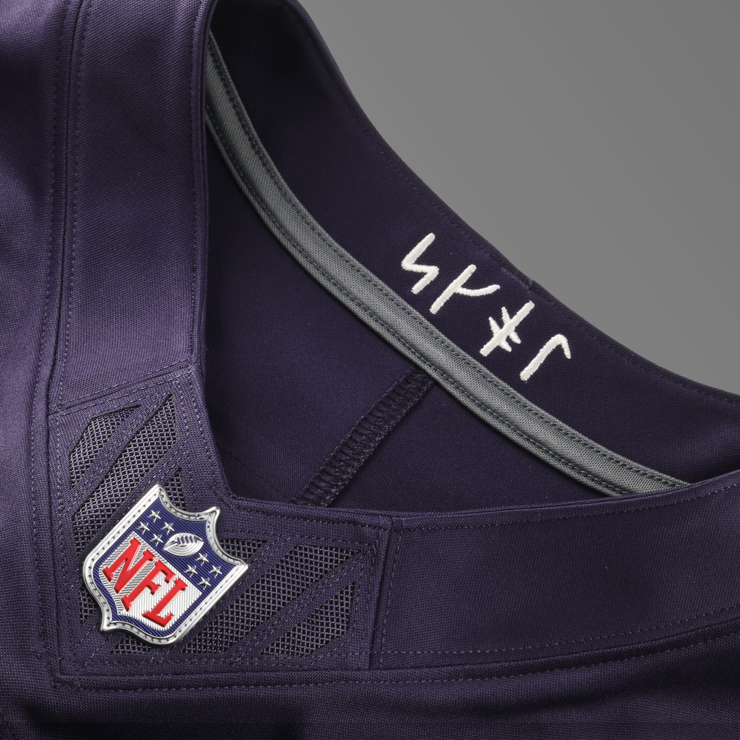 Minnesota Vikings Jordan Addison Nike 2026 Rivalries Collection Stitched Limited Jersey - Purple