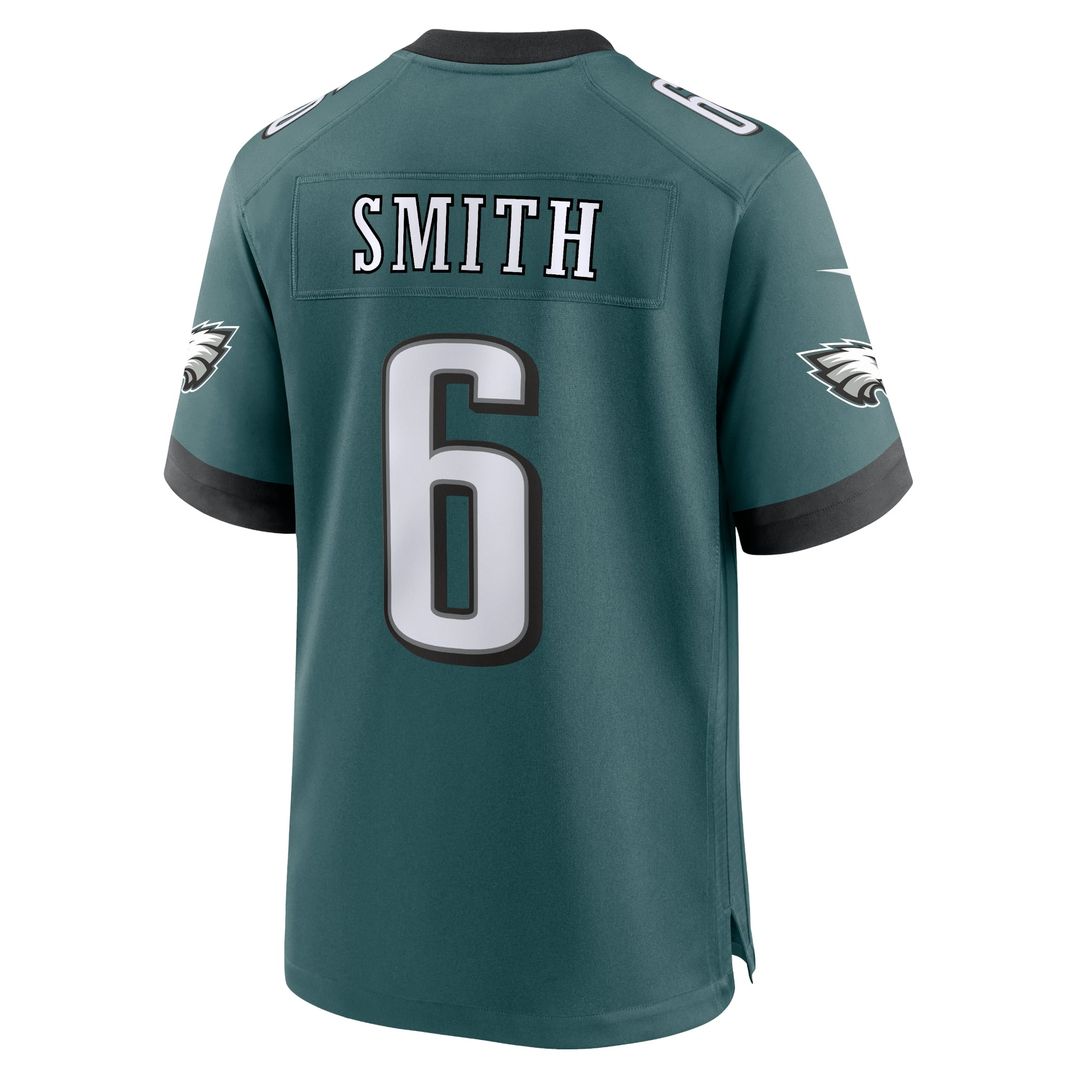 Philadelphia Eagles DeVonta Smith Nike Team Game Jersey - Midnight Green