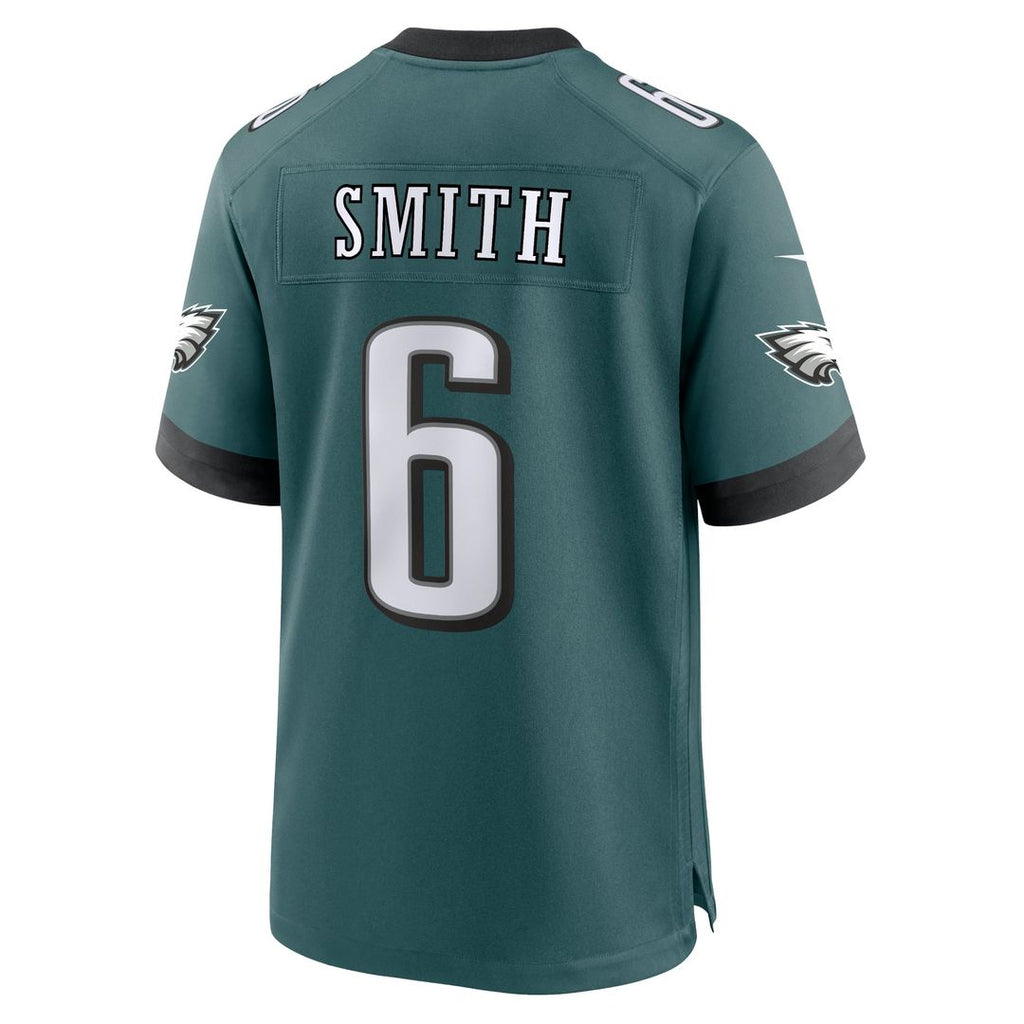 Philadelphia Eagles DeVonta Smith Nike Player Game Jersey - Midnight Green