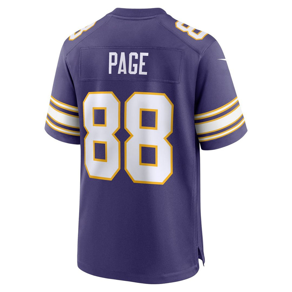 Minnesota Vikings Alan Page Nike Retired Player Alternate Game Jersey - Purple