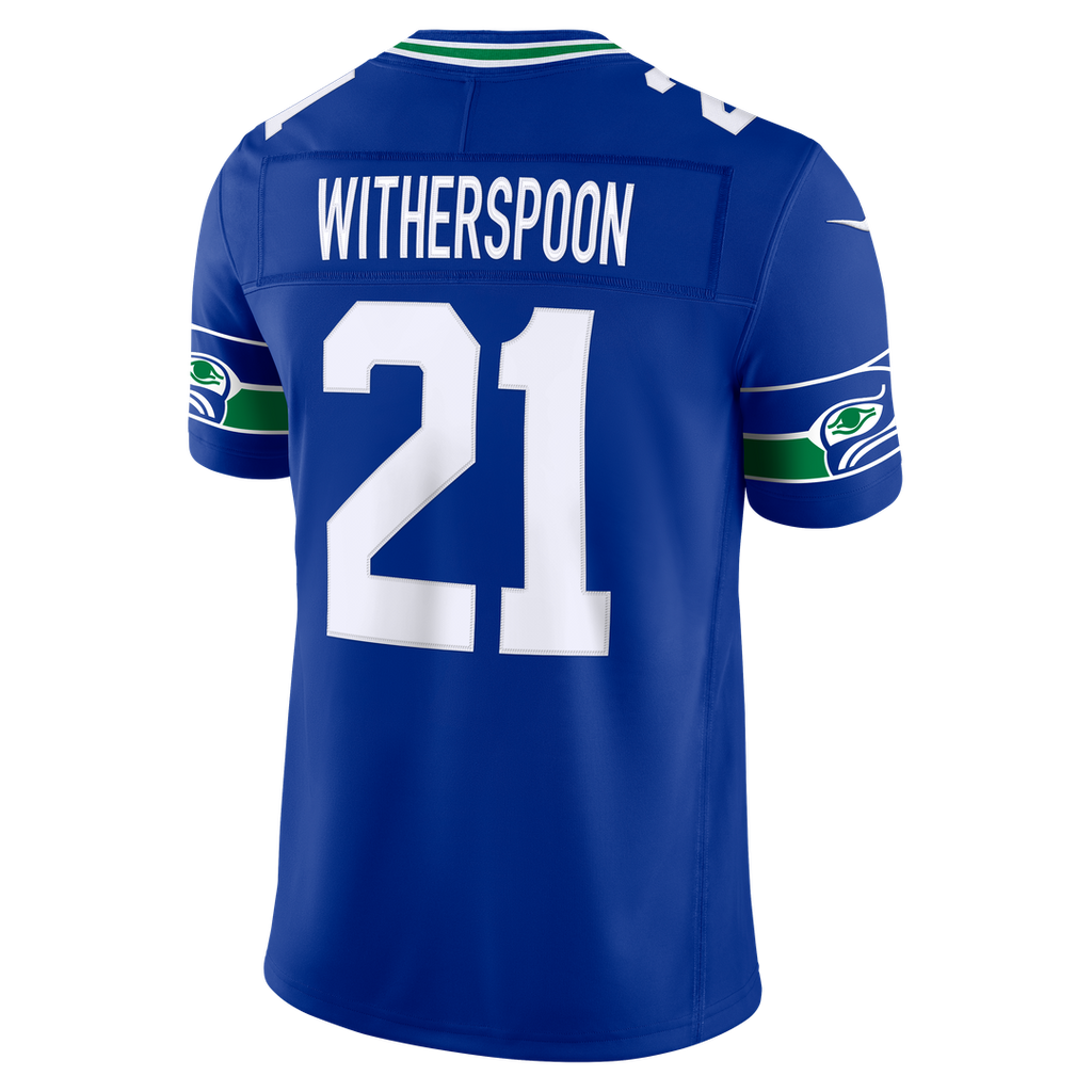 Seattle Seahawks Devon Witherspoon Nike Team Vapor F.U.S.E. Stitched Limited Jersey - College Navy