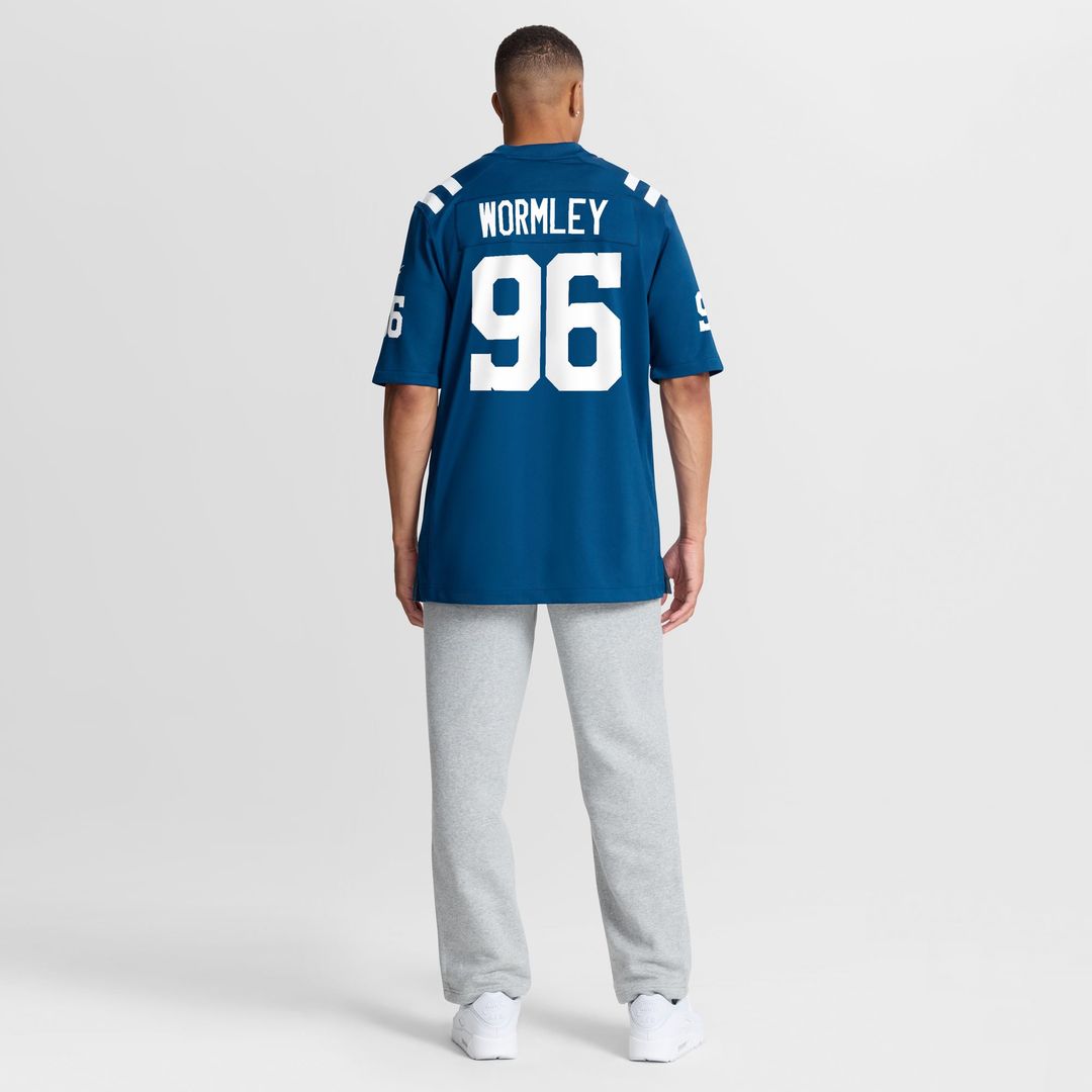 Indianapolis Colts Chris Wormley Nike Team Game Jersey - Royal