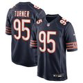 Chicago Bears Shemar Turner Nike Team Game Jersey - Navy