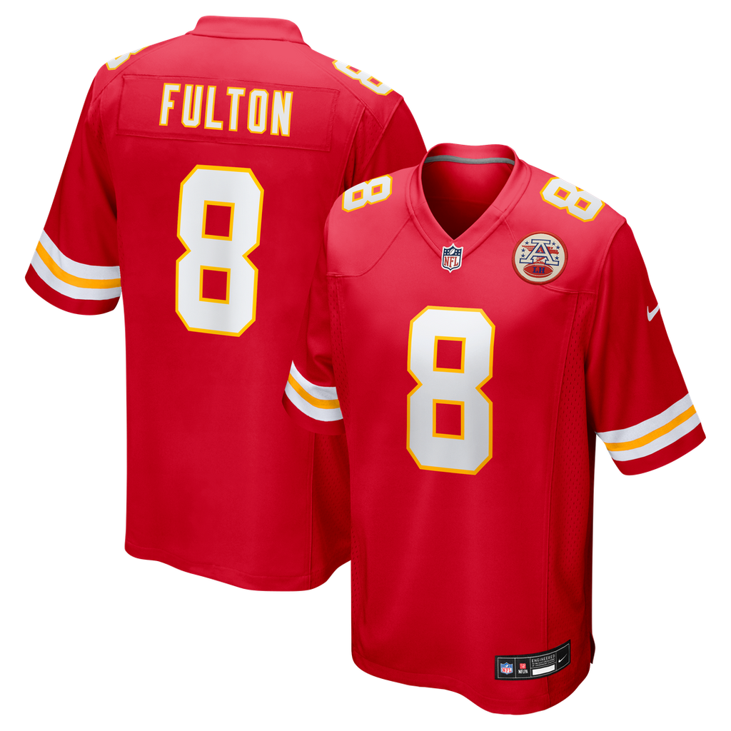 Kansas City Chiefs Kristian Fulton Nike Team Game Jersey - Red