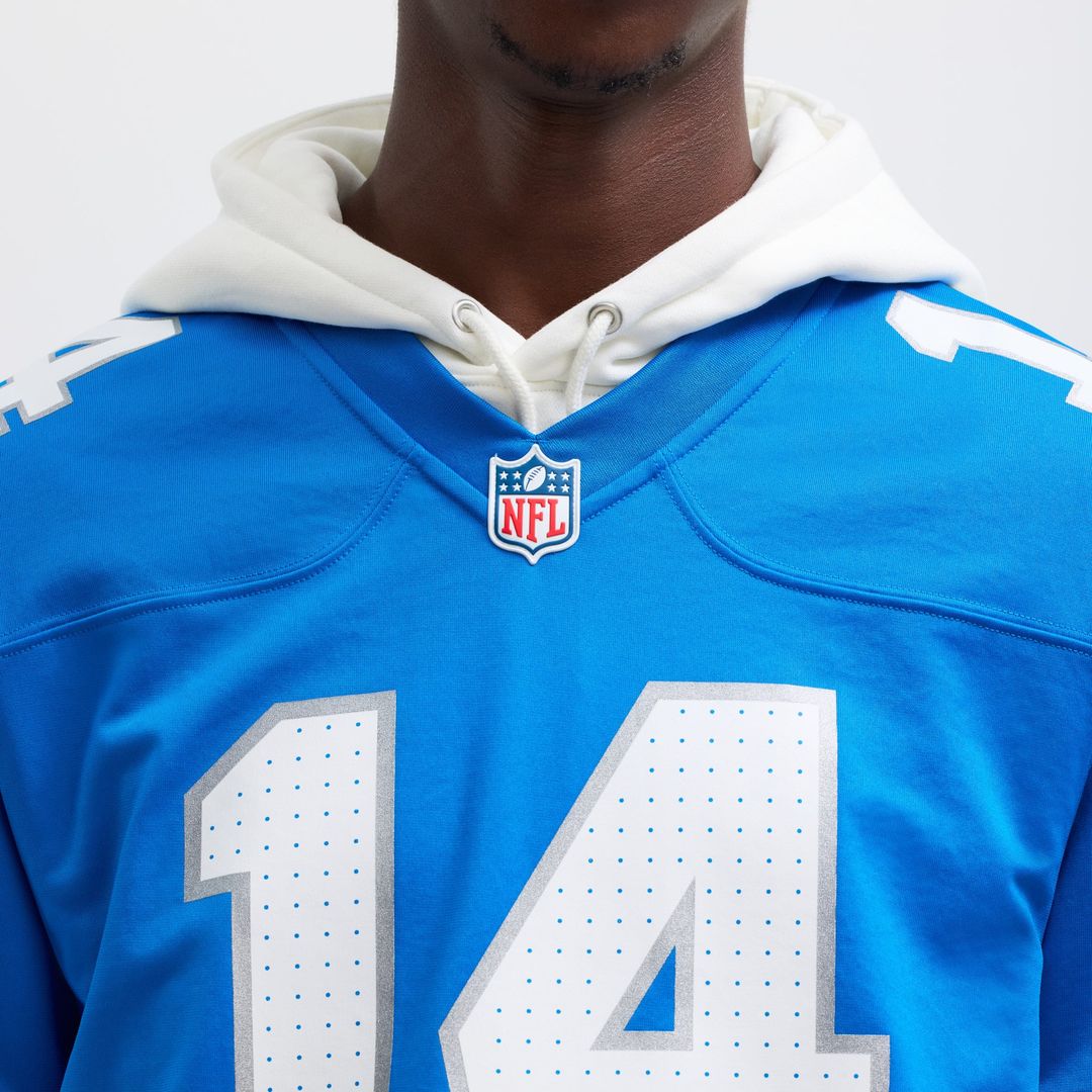Detroit Lions Amon-Ra St. Brown Nike Game Jersey - Blue