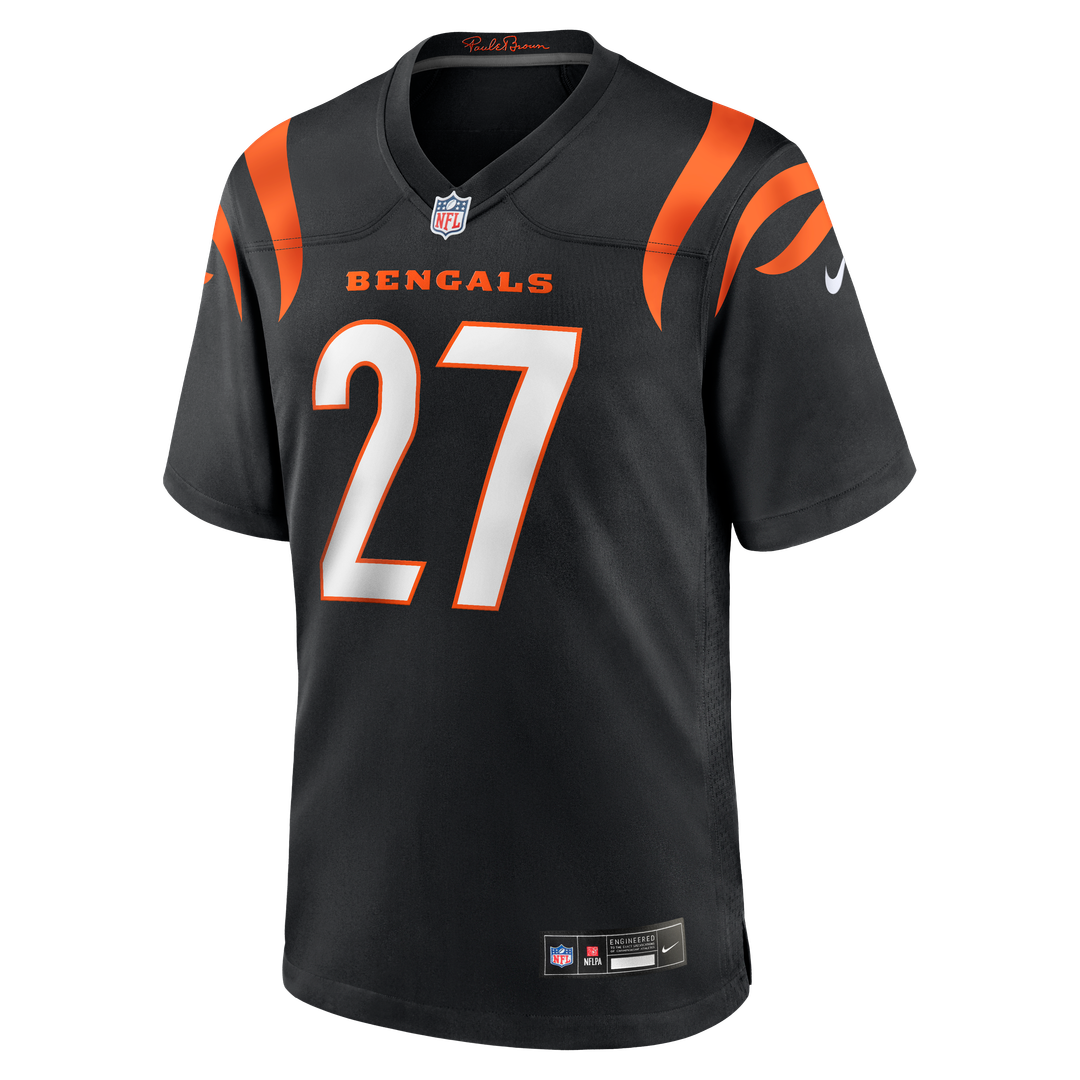Cincinnati Bengals Jordan Battle Nike Team Game Jersey - Black