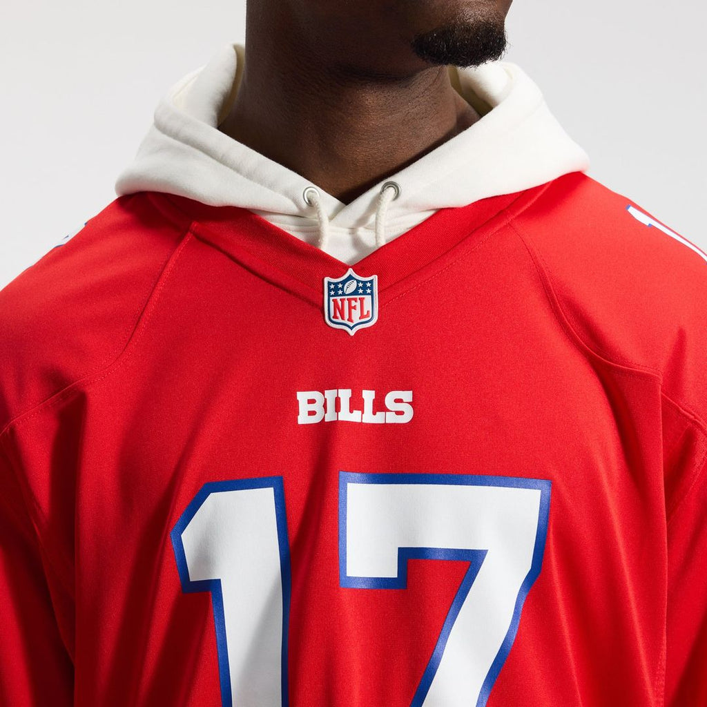 Buffalo Bills Josh Allen Nike Alternate Game Jersey - Red