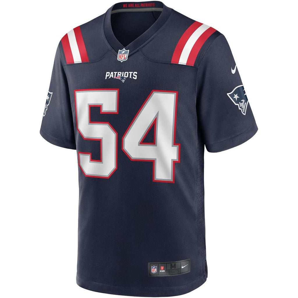 New England Patriots Tedy Bruschi Nike Game Retired Player Jersey - Navy