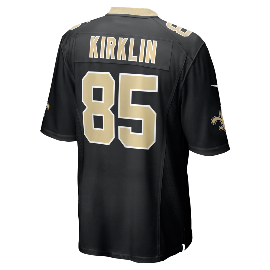 New Orleans Saints Jontre Kirklin Nike Team Game Jersey - Black