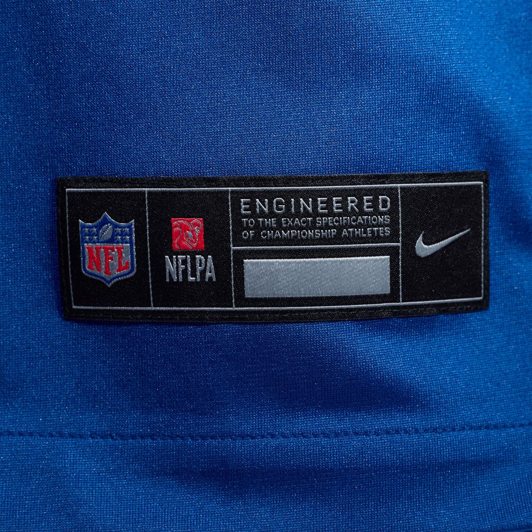 Indianapolis Colts Tyler Warren Nike Alternate Game Jersey - Royal