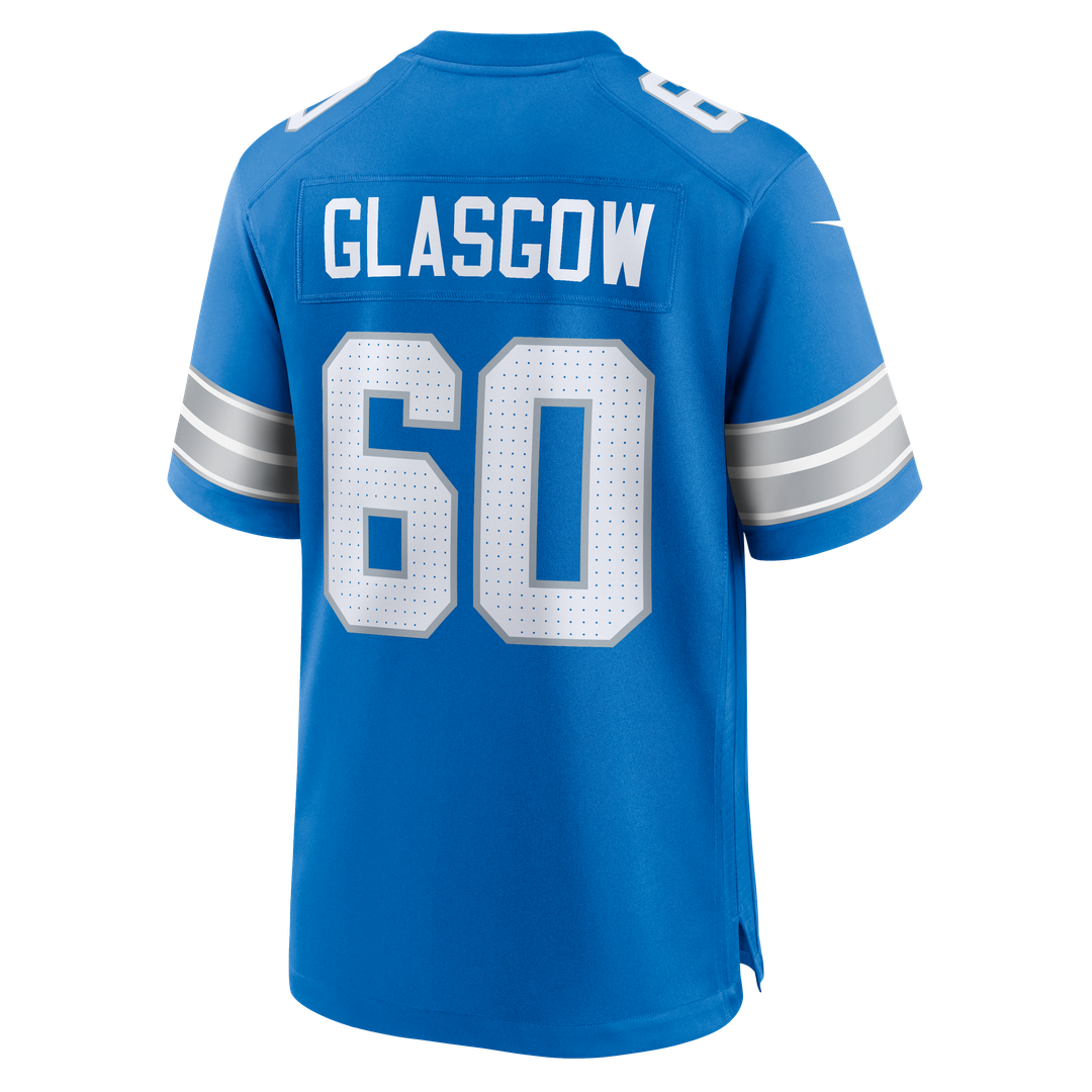 Detroit Lions Graham Glasgow Nike Team Game Jersey - Blue