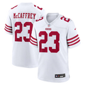 San Francisco 49ers Christian McCaffrey Nike Game Player Jersey - White
