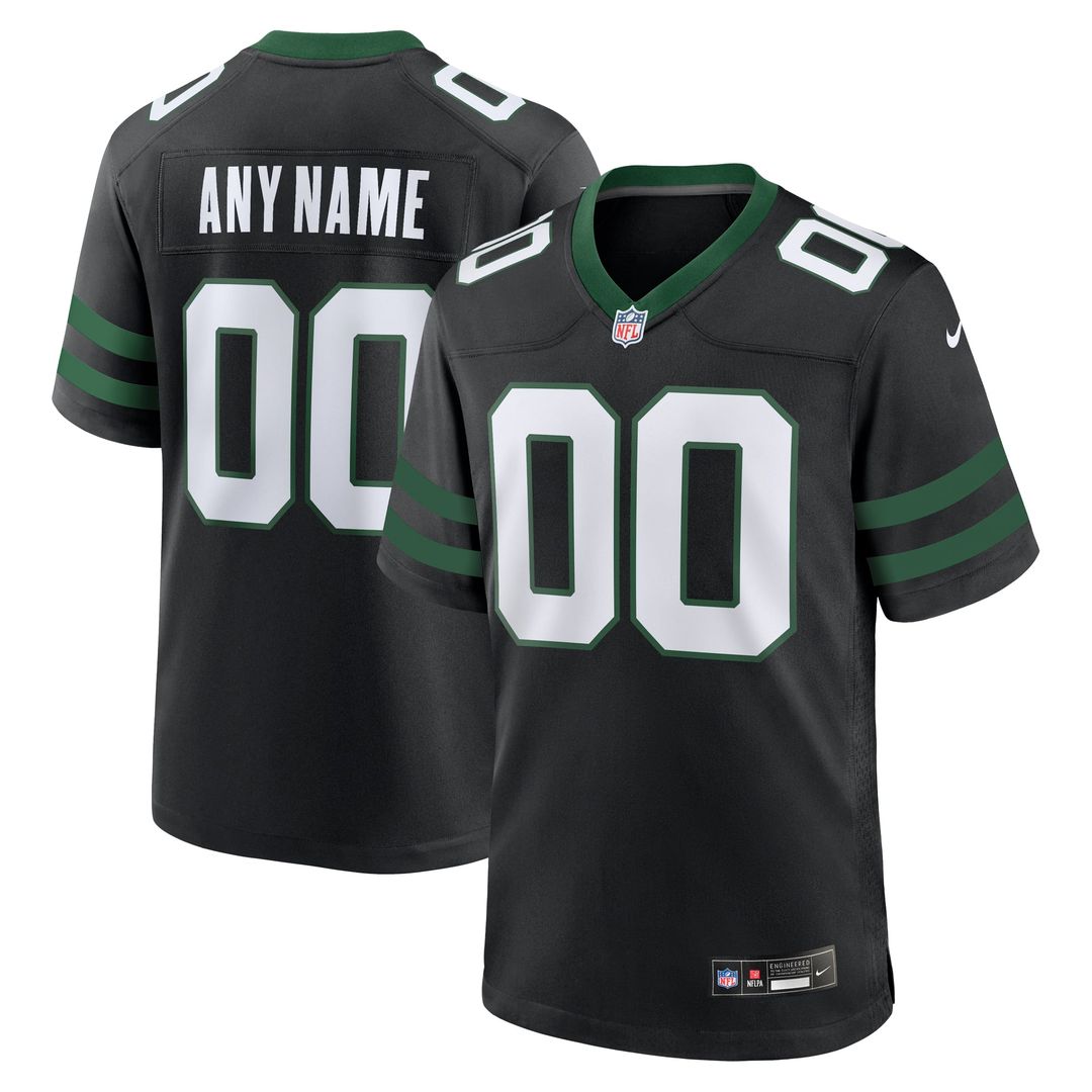 New York Jets Nike Custom Game Jersey - Legacy Green