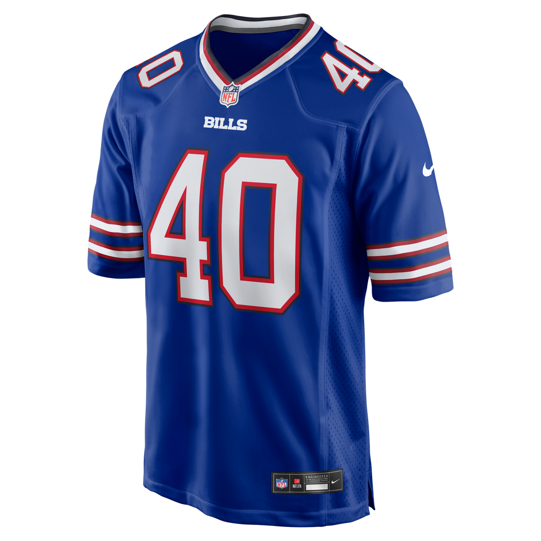 Buffalo Bills Matthew Wright Nike Team Game Jersey - Royal