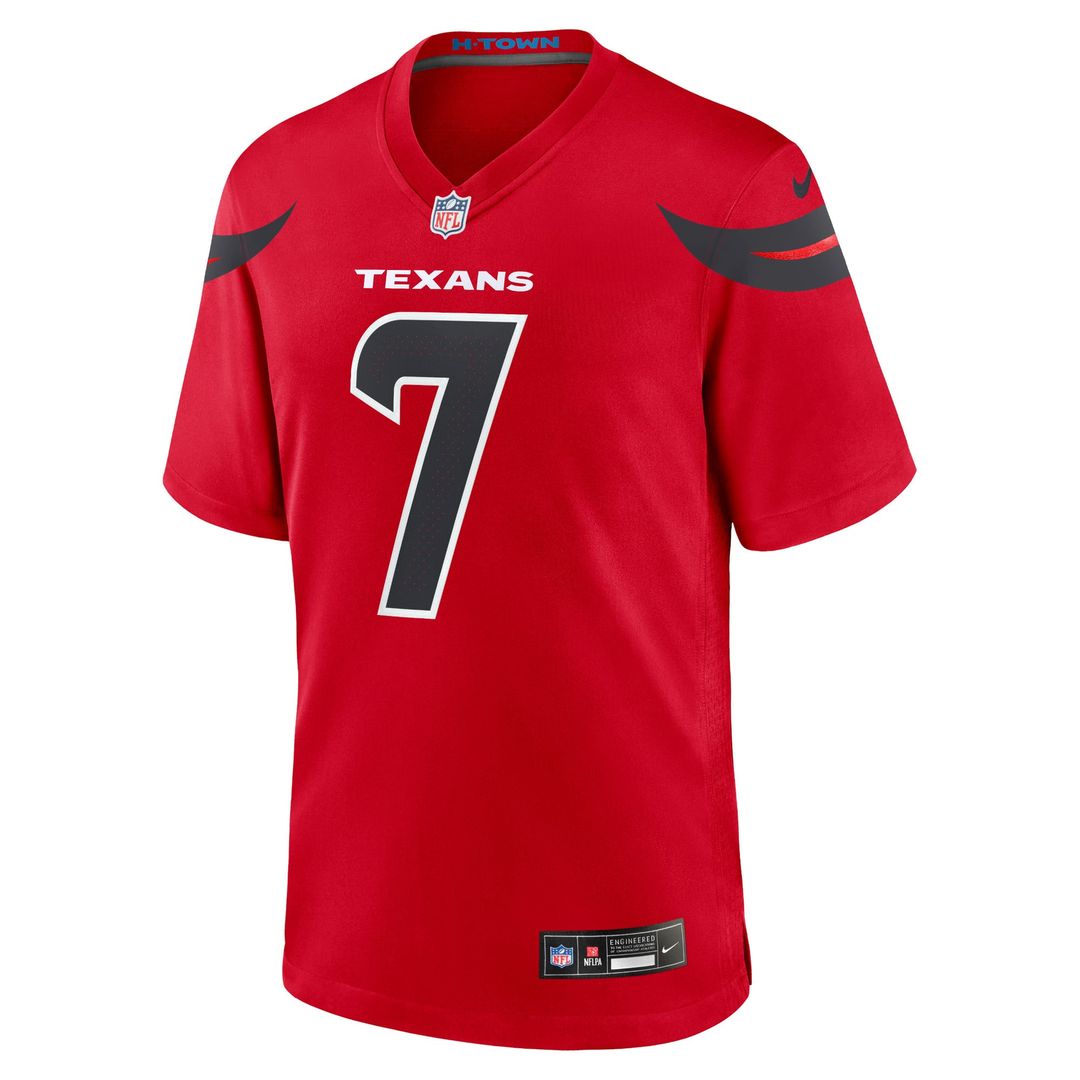 Houston Texans C.J. Stroud Nike Alternate Game Jersey - Red
