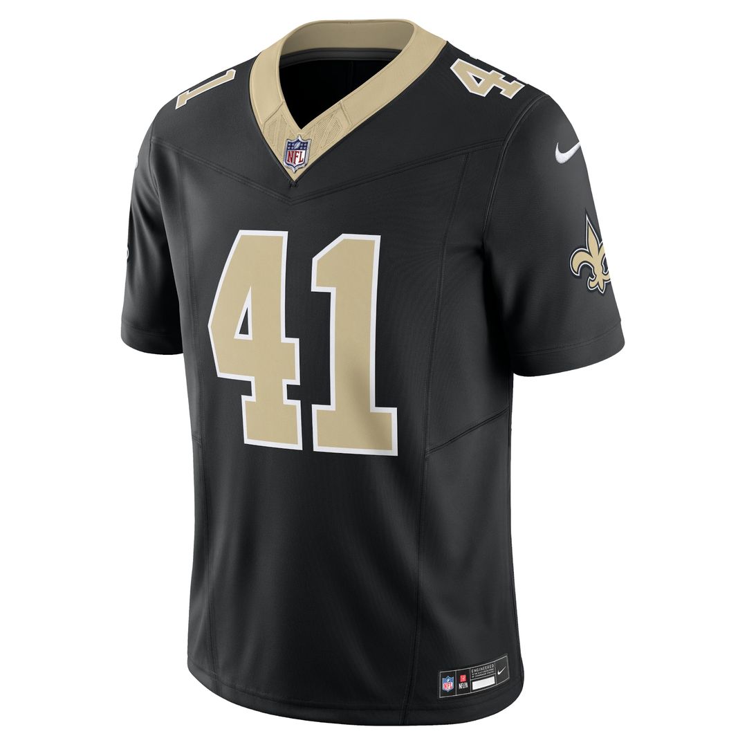 New Orleans Saints Alvin Kamara Nike Vapor F.U.S.E. Limited Jersey - Black