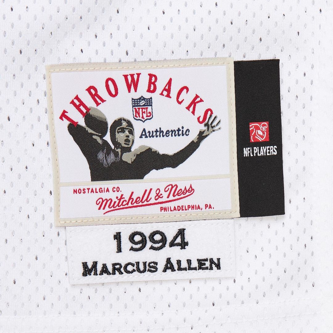 Kansas City Chiefs 1994 Marcus Allen Mitchell & Ness Authentic Throwback Retired Player Jersey - White