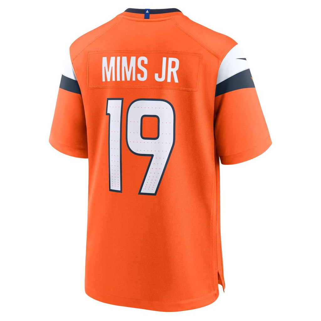 Denver Broncos Marvin Mims Jr Nike Team Game Jersey - Orange